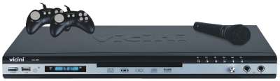  DVD Player com Karaoke, Jogos e USB Vicini mod. VC931 